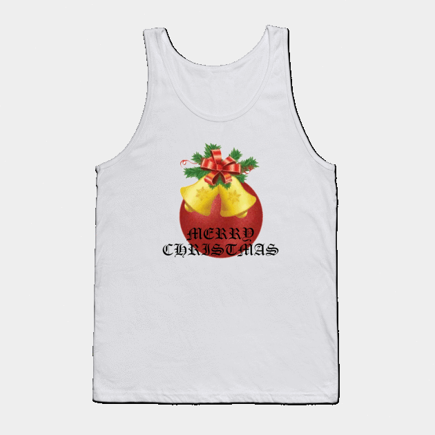 Merry Christmas Tank Top by Dorran